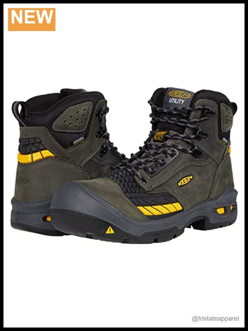 KEEN Utility Troy 6" Composite Toe Waterproof Work Boots